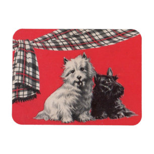 schattige Schotse doodsbanners Magneet