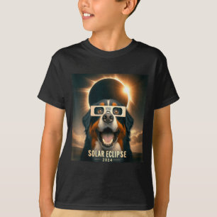 Schattige selfie Berner Sennenhond Dames T-shirt