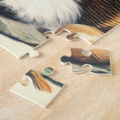 Schattige Shih-Tzu schilderij Legpuzzel (Zijkant)