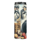 Schattige Shih-Tzu schilderij Thermosbeker (Achterkant)