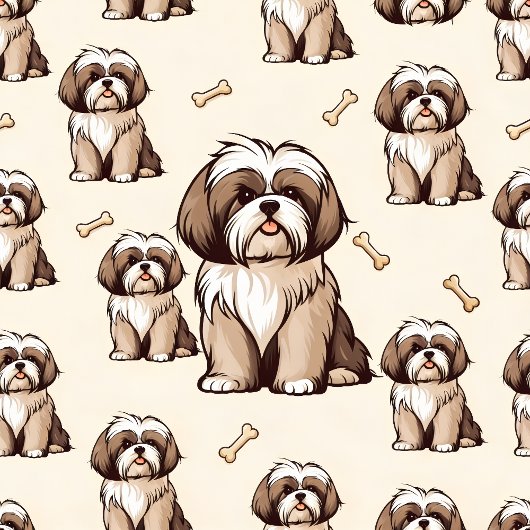 Schattige Shih Tzu Sokken