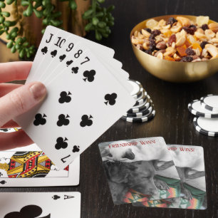 Schattige Siamese keuken-hoesjes met Sjabloon van  Pokerkaarten