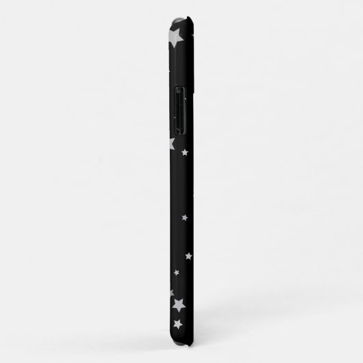 Schattige Silver Stars patroon | Elke achtergrondk Case-Mate iPhone Case (Achterkant/rechts)