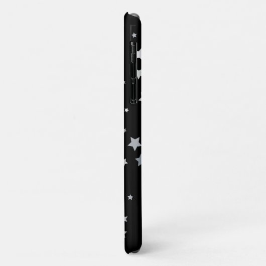 Schattige Silver Stars patroon | Elke achtergrondk Case-Mate iPhone Case (Achterkant/links)