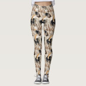 Schattige Skunk Animal Pattern Hoesje-Mate iPhone  Leggings (Voorkant)