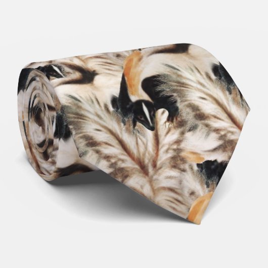 Schattige Skunk Animal Pattern Hoesje-Mate iPhone  Stropdas (Opgerold)