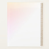 Schattige Slaap Konijn Planner (Achterkant)