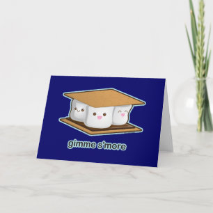 Schattige S'more Kaart