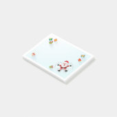 Schattige Sneeuwengel Kerstman Kerstmis Post-it® Notes (Schuin)