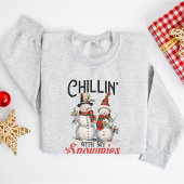 Schattige  Snowmans Kerst Trui