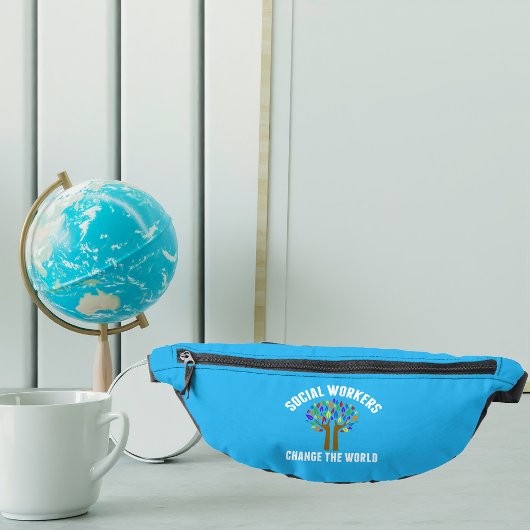 Schattige sociaal werk Inspirerend citaat Heuptasje