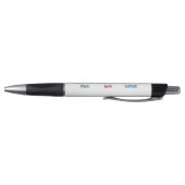 Schattige Softbal (Vrede Liefde) Pen (Bodem)