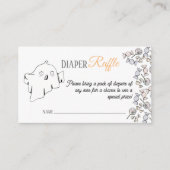 Schattige spook, vleermuis & spin halloween Baby s Informatiekaartje (Voorkant)