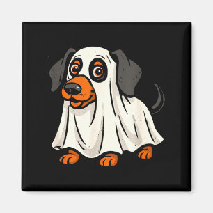 Schattige spookhond halloween dachshund magneet