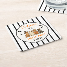Schattige Spooktacular Halloween Kattenfeest