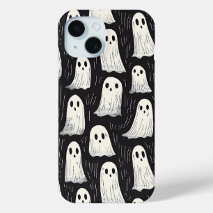Schattige Spooky Ghost Halloween Pattern