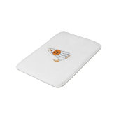 Schattige Spooky Golden Retriever Ghost Classic T- Badmat (Gekanteld)