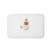 Schattige Spooky Golden Retriever Ghost Classic T- Badmat (Voorkant)