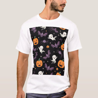 Schattige Spooky Halloween T-shirt