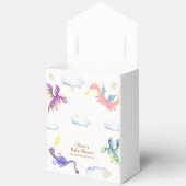 Schattige sprookjesachtige magische draak Baby sho Bedankdoosjes (Open)