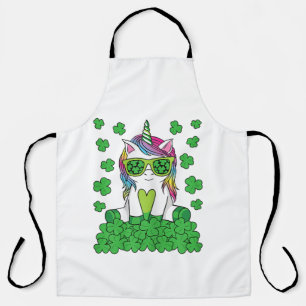 Schattige St. Patrick's Day Eenhoorn Leprechaun Kl Schort
