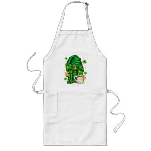 Schattige St. Patrick's Day Kabouter die Koffie Dr Lang Schort
