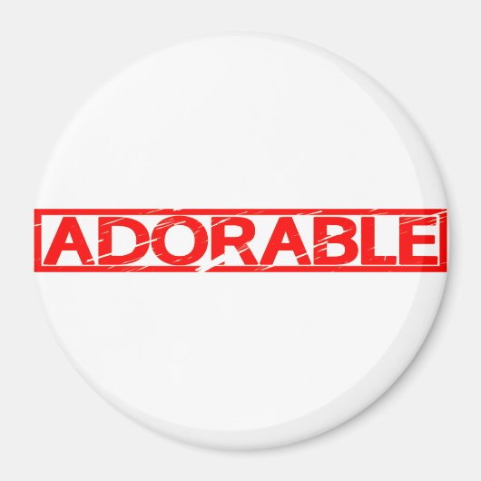 Schattige stempel magneet (Voorkant)