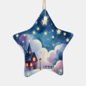Schattige stervormig kerstboom ornament (Rechts)