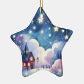 Schattige stervormig kerstboom ornament (Links)