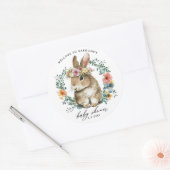 schattige sticker baby shower (Envelop)