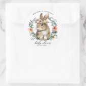 schattige sticker baby shower (Tas)