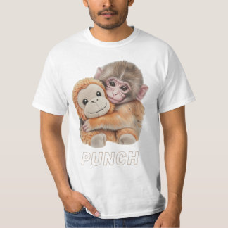 Schattige stomp Baby Aap Knuffel Speelgoed Stomp T-shirt