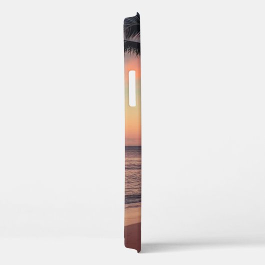 Schattige strand Sunset Palm Case-Mate iPhone Case (Achterkant / Rechts)