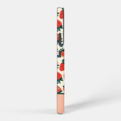 Schattige Strawberry Design met aangepaste naam Samsung Galaxy Hoesje (Rechterkant)