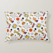 Schattige strippatroon accent kussen (Voorkant)