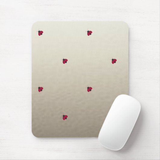 Schattige stut, luibugs, lumier-persoonlijk muismat (Met muis)