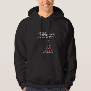 Schattige Succes Lucky Charm Happy Birthday Hoodie