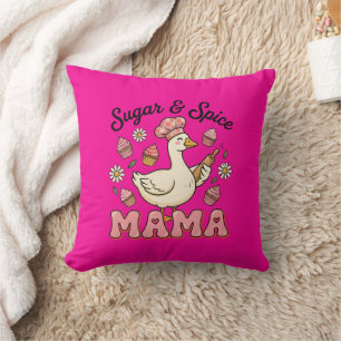Schattige suiker kruiden Mama gans Kussen