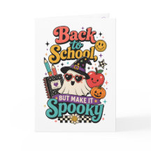 Schattige Summerween Leraar Terug naar School Grie