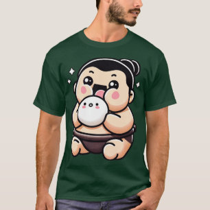 Schattige Sumo Wrestler T-shirt
