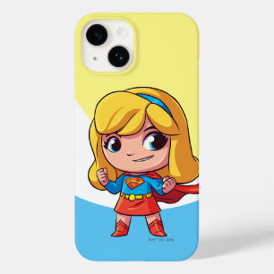 Schattige Supergirl Stance Case-Mate iPhone 14 Hoesje