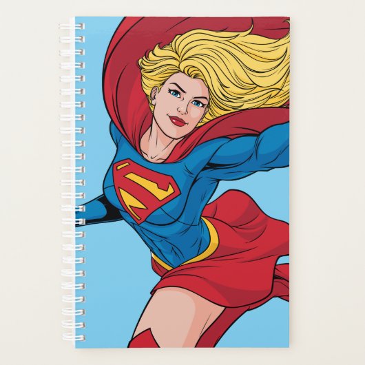 Schattige Supergirl Stance Planner (Voorkant)