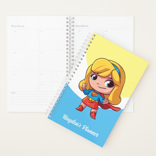 Schattige Supergirl Stance Planner (Display)