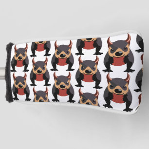 Schattige Tasmaanse duivel ontwerp Golfheadcover