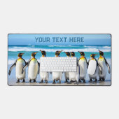 Schattige Team Penguin Funny Animal Bureaumat (Keyboard & Muis)