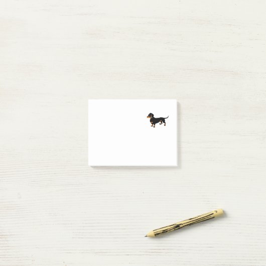 Schattige teckel - Doxie Dog Post-it® Notes (Op bureau)