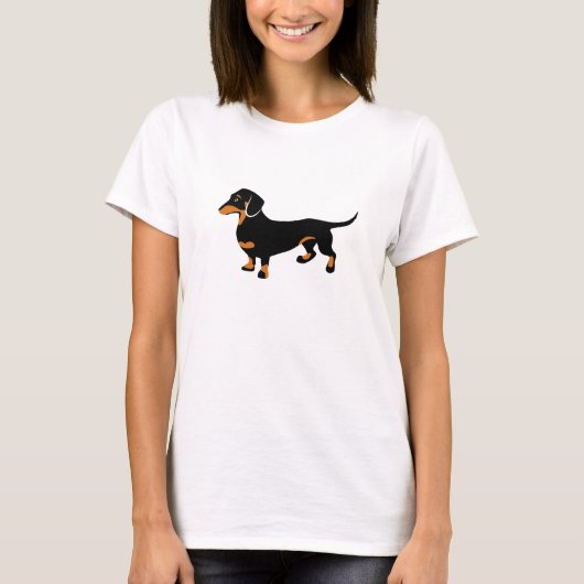 Schattige teckel - Doxie Dog T-shirt (Voorkant)