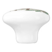 Schattige  Teddy Bear Keramische Knop (Zijkant)