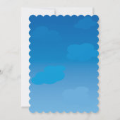 Schattige Teddy Bear piloot vliegtuig Het is een m Kaart (Achterkant)