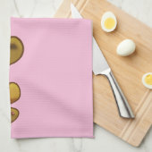 Schattige Teddy Bear Theedoek (Quarter Fold)